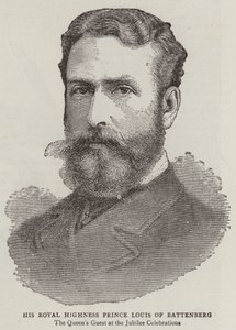 His Royal Highness Prince Louis of Battenberg by English School