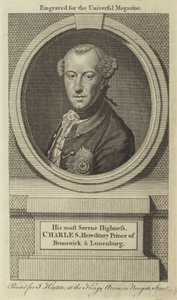 His Most Serene Highness, Charles, Hereditary Prince of Brunswick & Lunenburg by English School