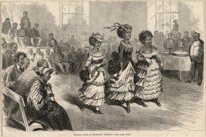 Holiday Games at Richmond, Virginia; The Cake Walk by English School