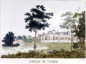 Holkham Hall, Norfolk by English School