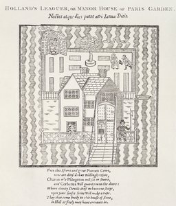 Hollands Leaguer, or Manor House, of Paris Garden, Southwark, London