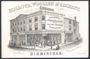 Holroyd, woollen merchant by English School