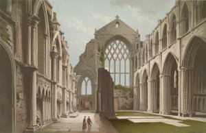Holyrood Chapel Edinburgh by English School
