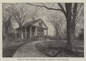 Home of John Greenleaf Whittier, Amesbury, Massachusetts by English School