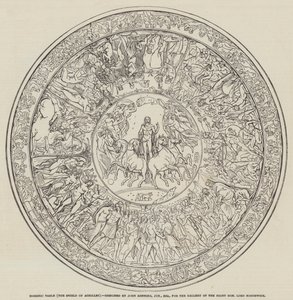 Homeric Table, the Shield of Achilles, designed by John Henning, Junior, Esquire by English School