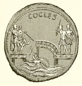 Horatius Cocles by English School