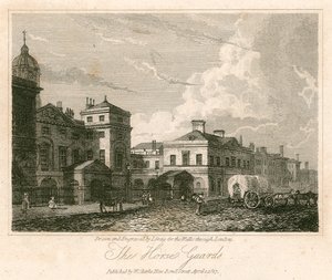 Horse Guards by English School