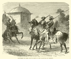 Horsemen of the Body-Guard of the Gaikwar of Baroda by English School
