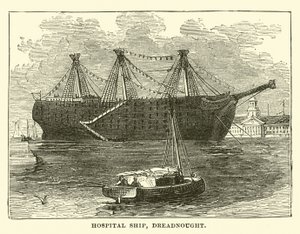 Hospital Ship, Dreadnought by English School