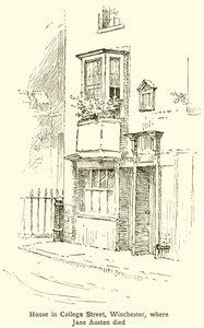 House in College Street, Winchester, Where Jane Austen Died