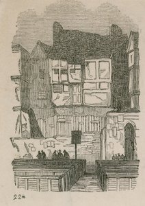 House in Long Lane, West Smithfield by English School