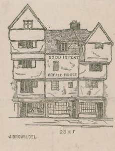 House in Long Lane, West Smithfield by English School