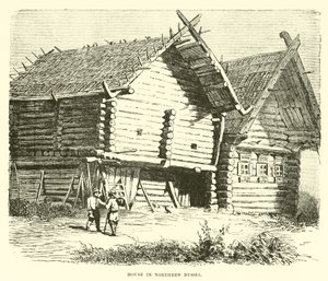 House in Northern Russia by English School
