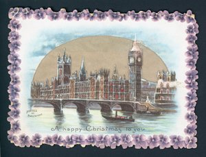Houses of Parliament in winter