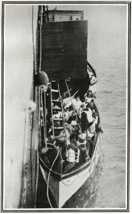 How the Titanic Survivors Were Picked Up by the Carpathia, from 