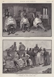 Humours of West Indian Life by English School
