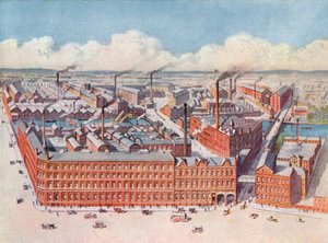 Huntley & Palmers Biscuit Manufactory, Reading, England by English School