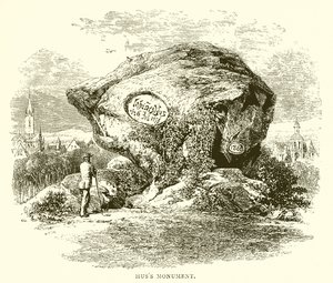 Huss Monument by English School