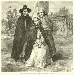 Hydah women from the Queen Charlotte Islands
