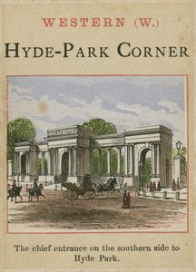 Hyde-Park Corner by English School