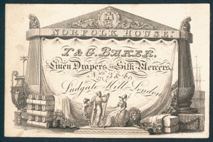 I & G Baker, linen drapers and silk mercers by English School