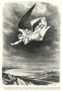 I Saw Another Angel Fly in the Midst of Heaven, Revelation XIV, 6, 7 by English School