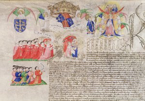 Illumination from the Charter of King