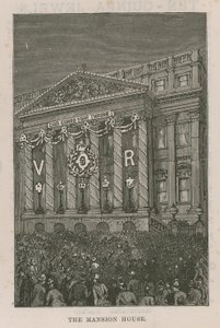 Illuminations Adorning the Mansion House by English School