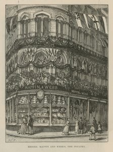Illuminations and Decorations Adorn Messrs Mappin and Webb