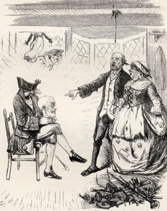 Illustration after J. Leech for the poem 