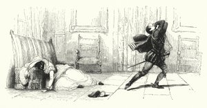 Illustration for Les Huguenots by Giacomo Meyerbeer by English School