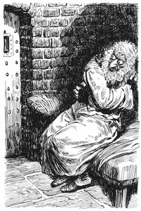 Illustration for Oliver Twist by Charles Dickens by English School