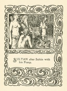 Illustration for Rubaiyat of Omar Khayyam