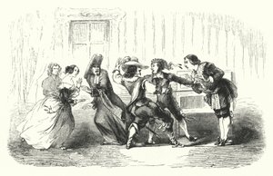 Illustration for The Barber of Seville by Rossini by English School