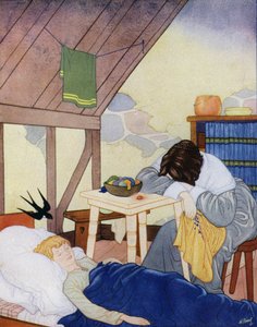 Illustration for The Happy Prince by Oscar Wilde