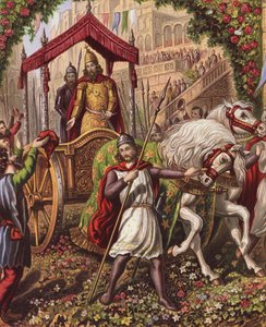 Illustration for The Holy War by John Bunyan by English School