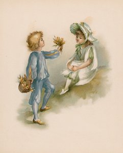 Illustration for The Language Of Flowers by English School