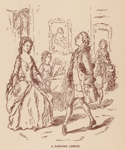 Illustration for The Virginians by Thackeray