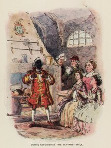 Illustration for The Virginians by Thackeray by English School