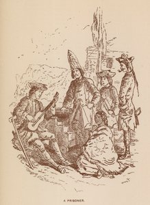 Illustration for The Virginians by Thackeray by English School