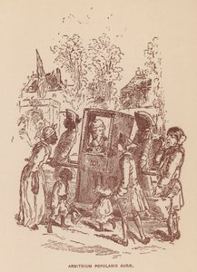 Illustration for The Virginians by Thackeray by English School