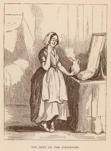 Illustration for Vanity Fair by Thackeray by English School