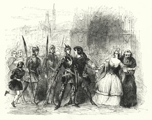 Illustration for the opera La Juive by Fromental Halevy by English School