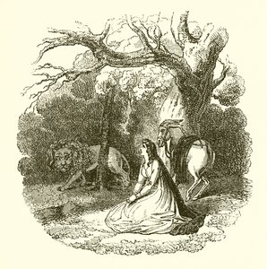 Illustration of the Faery Queene by English School