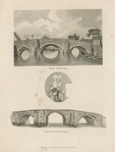 Illustrations Depicting the Bow Bridge by English School