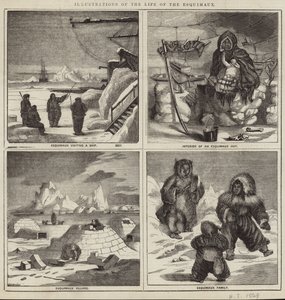 Illustrations of the life of the Eskimaux