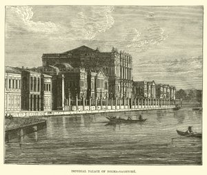 Imperial Palace of Dolma-Baghtche by English School