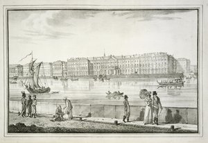 Imperial Winter Palace, St. Petersburg by English School