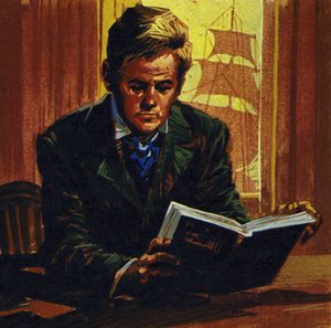 In England, Conrad began learning English by reading Shakespeare by English School