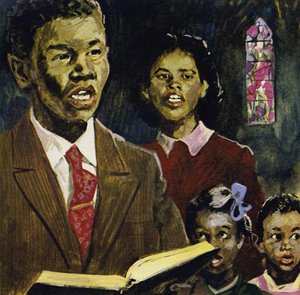 In New York, Dvořák became interested in black spirituals